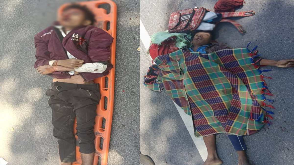 मौत की ठोकरः तेज रफ्तार ट्रक ने 2 बाइक सवार युवकों को रौंदा, मौके पर उखड़ी सांसें…